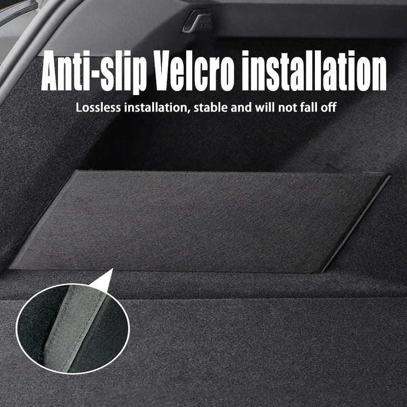 Auto Accessories For BYD Seagull Dolphin Mini 2023~2025 2024 Car Organizer Trunk Side Partition Trunk Interior Storage Box Parts