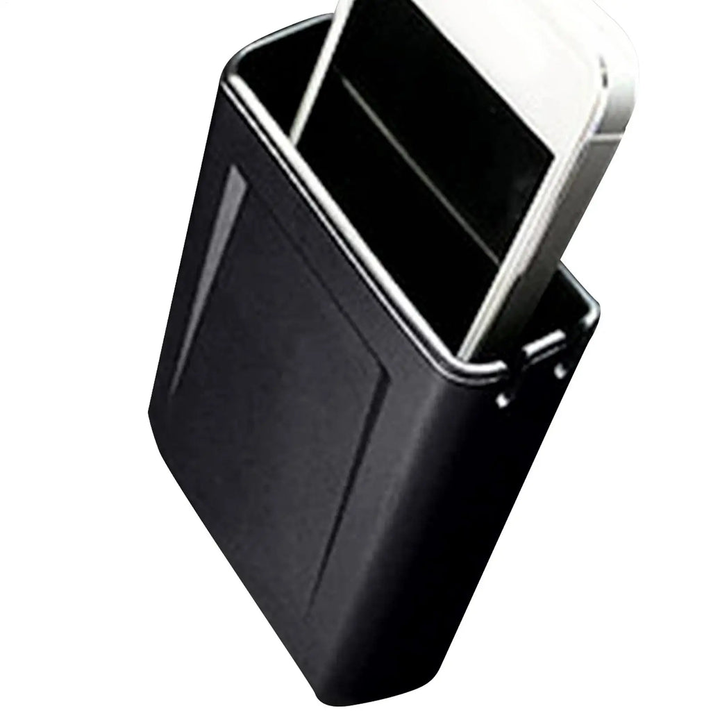 black Organizer For Car Versatile Storage Pocket Car Seat Storage Box Compact Small Car Organizer Car Console Organizers