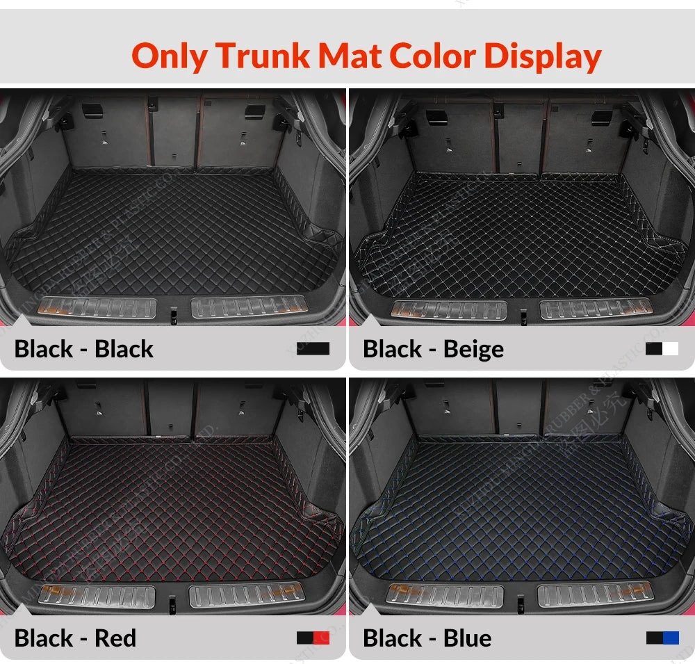Car Floor Mats For BYD ATTO 3 2022 2023 2024 Car Trunk Mat Custom Auto Foot Pads Carpet Cover Interior Accessories