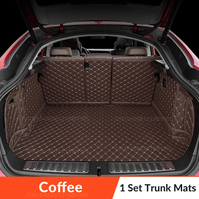 Car Floor Mats For BYD ATTO 3 2022 2023 2024 Car Trunk Mat Custom Auto Foot Pads Carpet Cover Interior Accessories