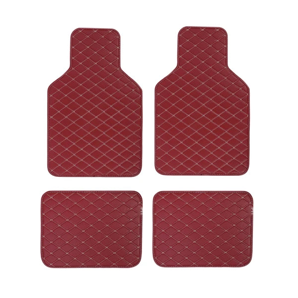 4Pcs Universal Car Floor Mats Carpet Mat Waterproof Anti-dirty Floor Mats for  GREAT WALL M1 M2 M4 Hover H3 X200 Hover H6