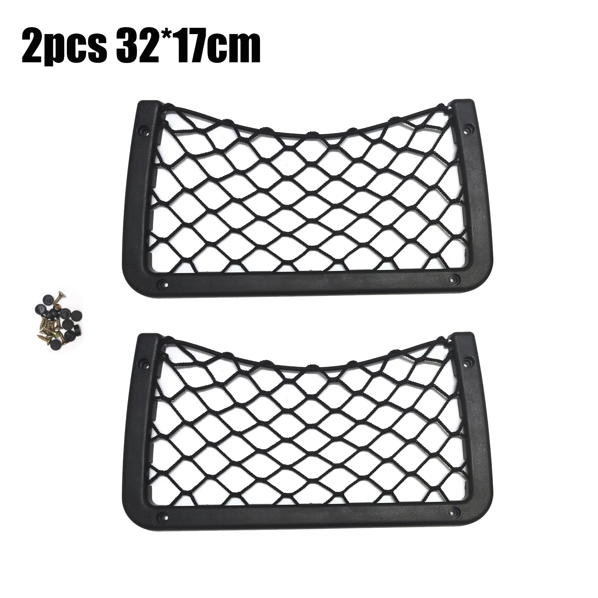 42x21cm/36x18cm/32x21cm/32x17cm Car Organizer Net Pocket Car Net Bag Phone Holder Rack Storage Mesh For Car Caravan Motorhome
