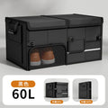 Foldable Trunk Storage Box Waterproof Oxford Cloth 60L Large-Capacity Car Organizer for Camping/Fishing Easy to Carry