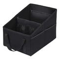 Car Seat Organizer - Passenger Seat Organizer, Collapsible Small Car Seat Storage Organizer for Console Front/Back