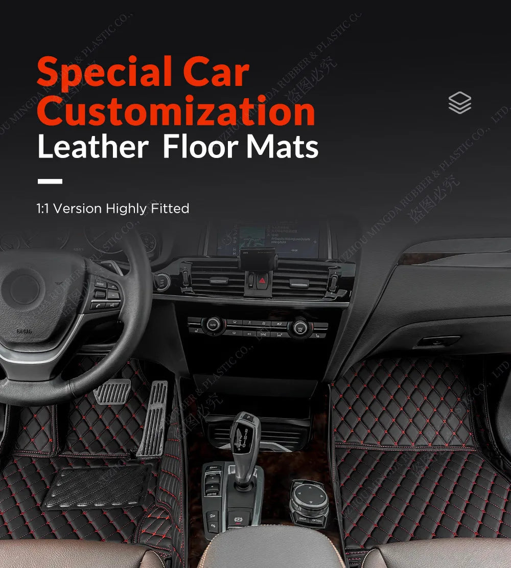 Car Floor Mats For BYD ATTO 3 2022 2023 2024 Car Trunk Mat Custom Auto Foot Pads Carpet Cover Interior Accessories