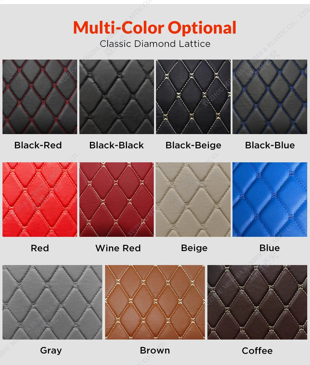 Car Floor Mats For BYD ATTO 3 2022 2023 2024 Car Trunk Mat Custom Auto Foot Pads Carpet Cover Interior Accessories