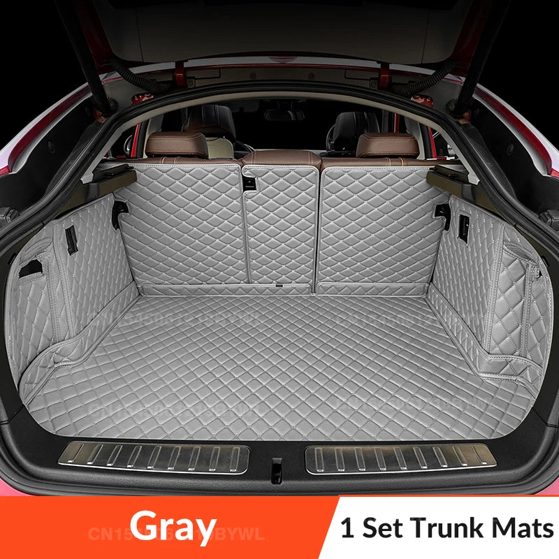 Car Floor Mats For BYD ATTO 3 2022 2023 2024 Car Trunk Mat Custom Auto Foot Pads Carpet Cover Interior Accessories