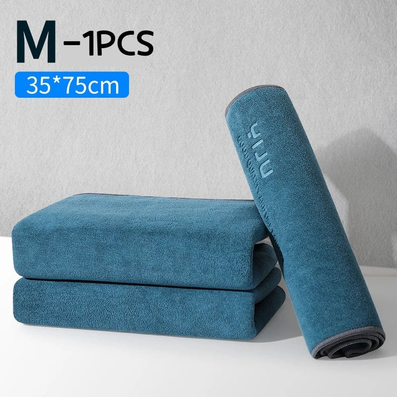 75X35cm Microfiber Car WashIing Towel Lint-Free Car Cleaning Towels Tools Ultra-Soft Drying Cloth Car Detailing Washing Supplies