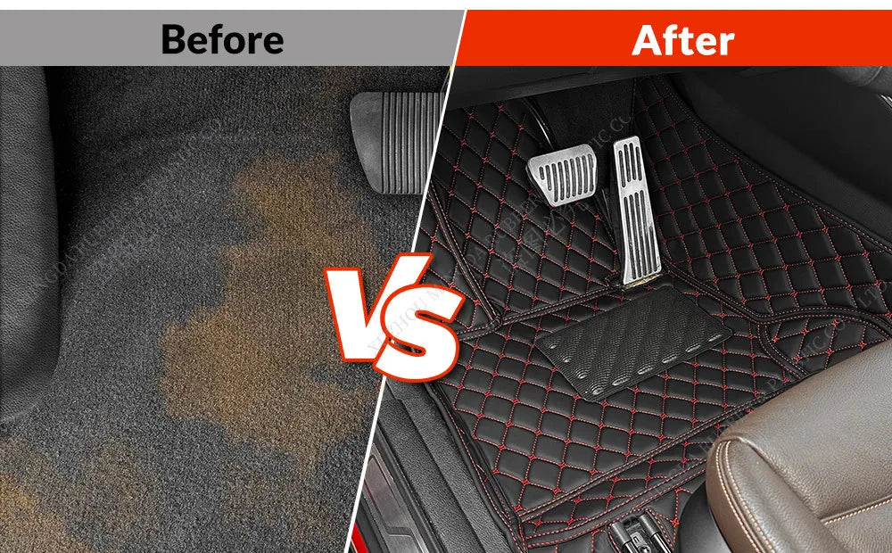 Car Floor Mats For BYD ATTO 3 2022 2023 2024 Car Trunk Mat Custom Auto Foot Pads Carpet Cover Interior Accessories