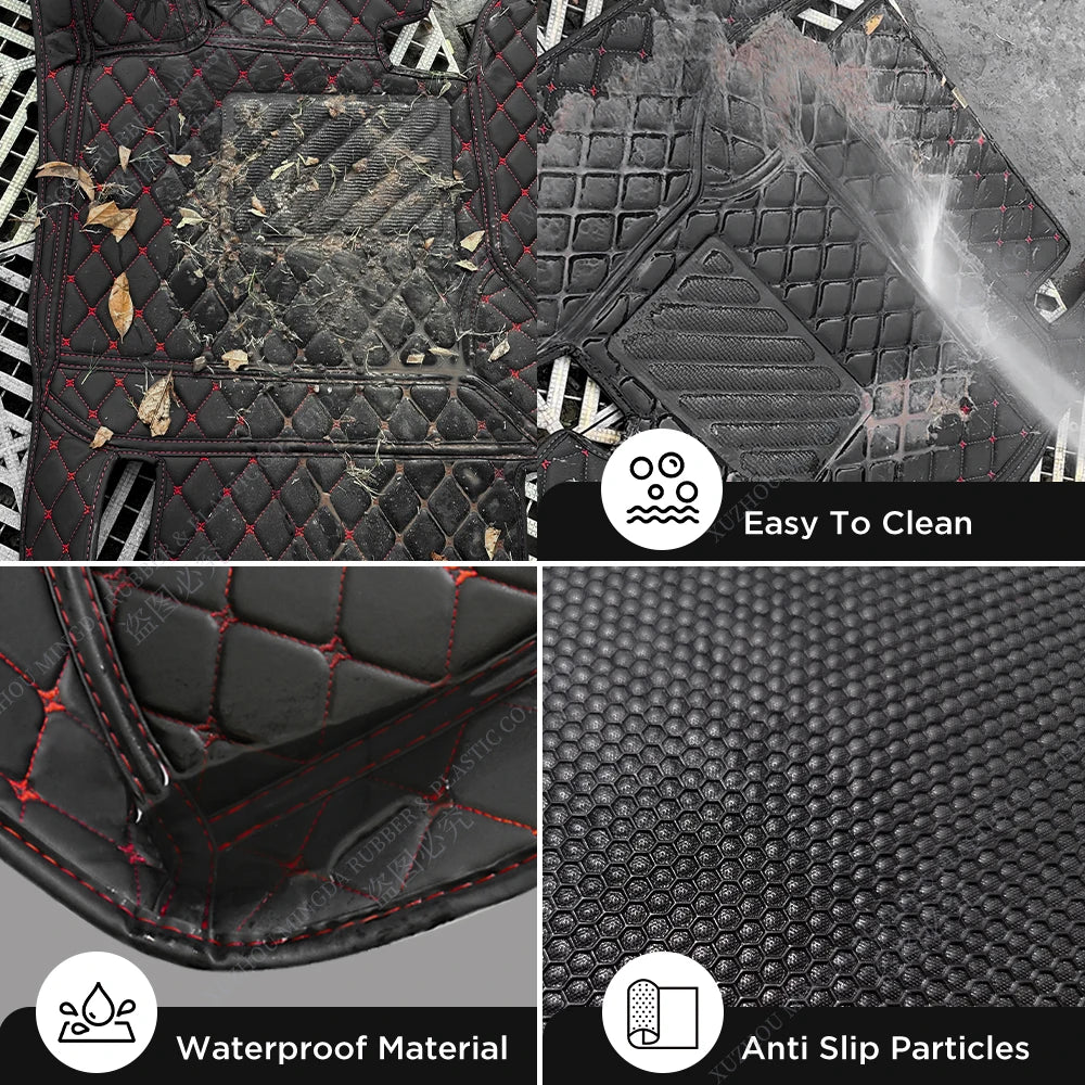 Car Floor Mats For BYD ATTO 3 2022 2023 2024 Car Trunk Mat Custom Auto Foot Pads Carpet Cover Interior Accessories