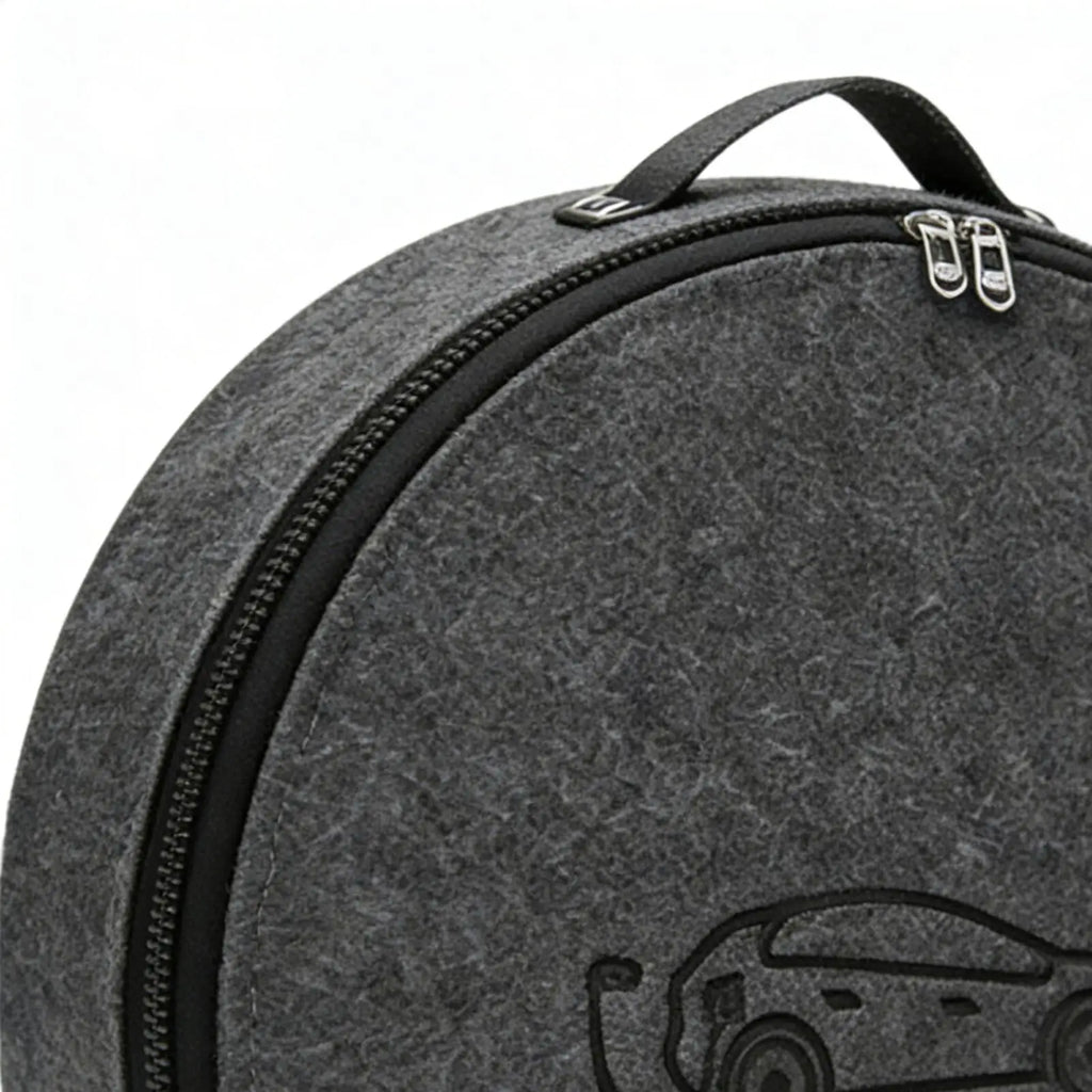 Car Cables Organizer Bag Felt cloth Auto Rechargeable Storage Tidy EV Charging Plugs Equipment Container Bag Cars Accessories