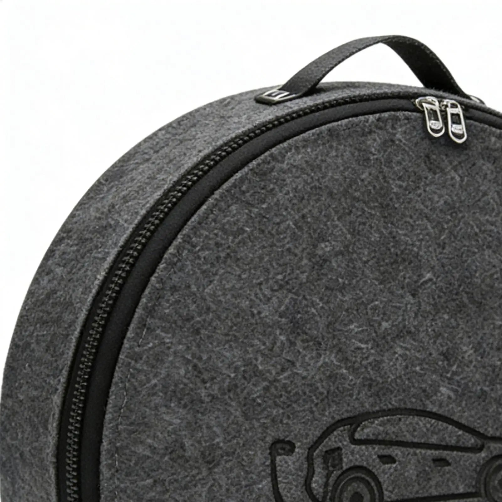 Car Cables Organizer Bag Felt cloth Auto Rechargeable Storage Tidy EV Charging Plugs Equipment Container Bag Cars Accessories