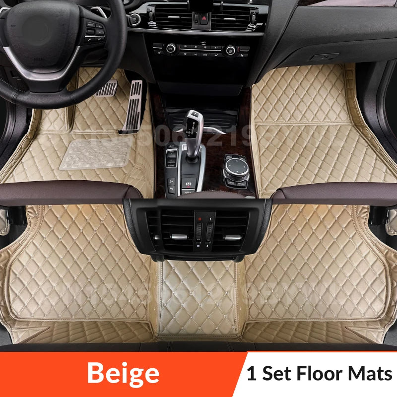 Car Floor Mats For BYD ATTO 3 2022 2023 2024 Car Trunk Mat Custom Auto Foot Pads Carpet Cover Interior Accessories