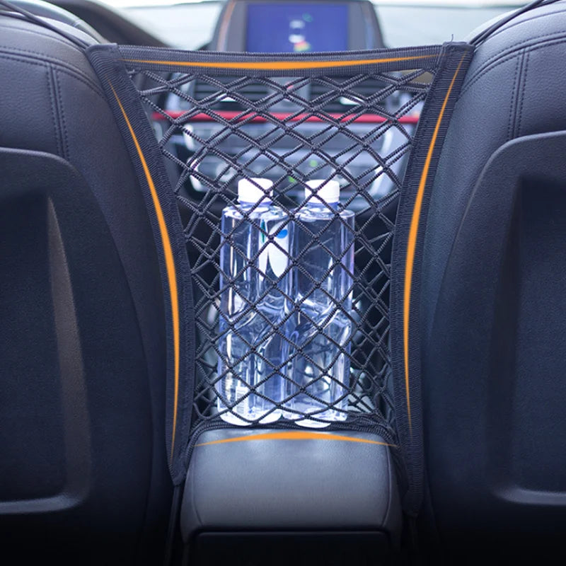 Car Mesh Net Bag Between Car Organizer Seat for Mini Cooper R52 R53 R55 R56 R58 R59 R60 R61 Paceman Countryman Clubman Coupe