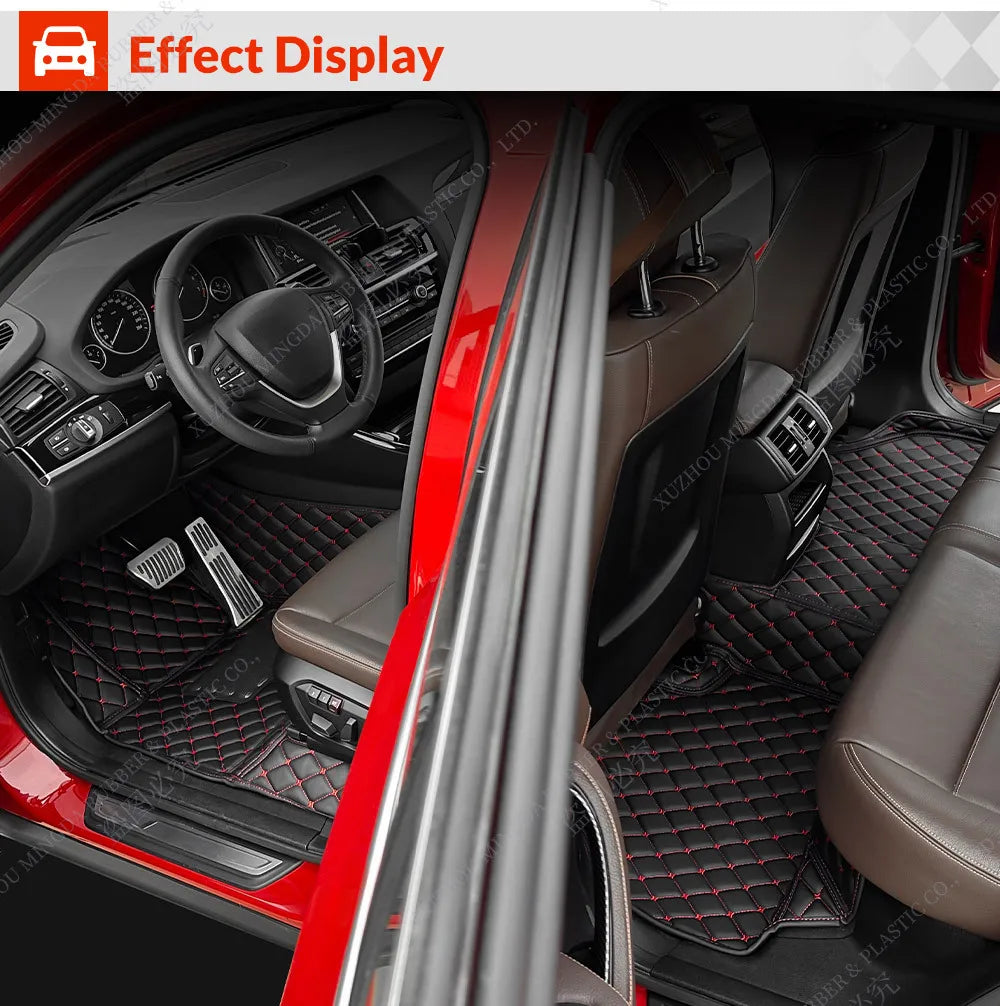 Car Floor Mats For BYD ATTO 3 2022 2023 2024 Car Trunk Mat Custom Auto Foot Pads Carpet Cover Interior Accessories