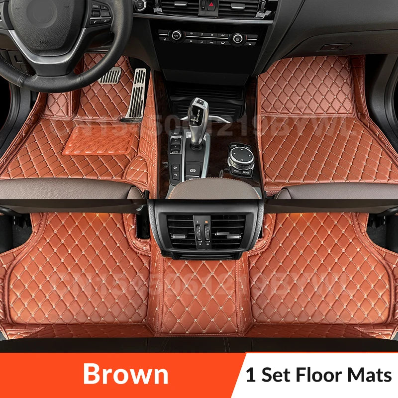 Car Floor Mats For BYD ATTO 3 2022 2023 2024 Car Trunk Mat Custom Auto Foot Pads Carpet Cover Interior Accessories