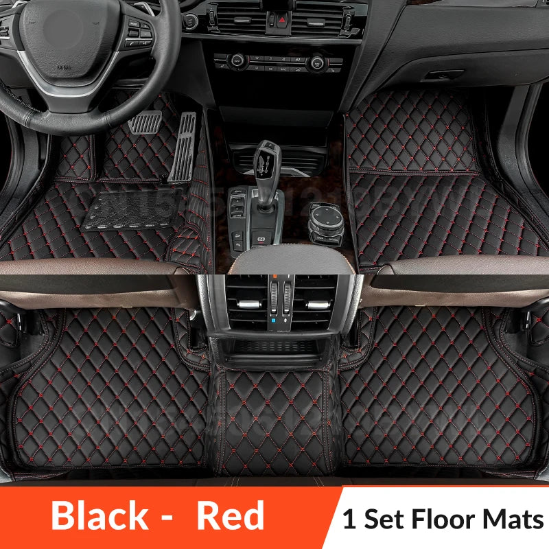 Car Floor Mats For BYD ATTO 3 2022 2023 2024 Car Trunk Mat Custom Auto Foot Pads Carpet Cover Interior Accessories