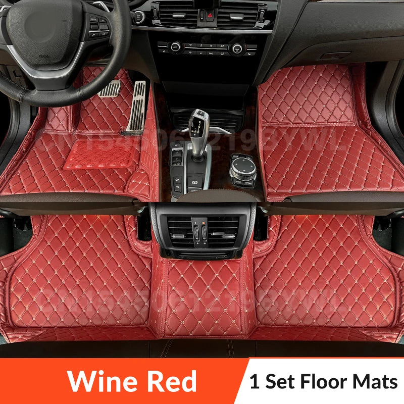 Car Floor Mats For BYD ATTO 3 2022 2023 2024 Car Trunk Mat Custom Auto Foot Pads Carpet Cover Interior Accessories