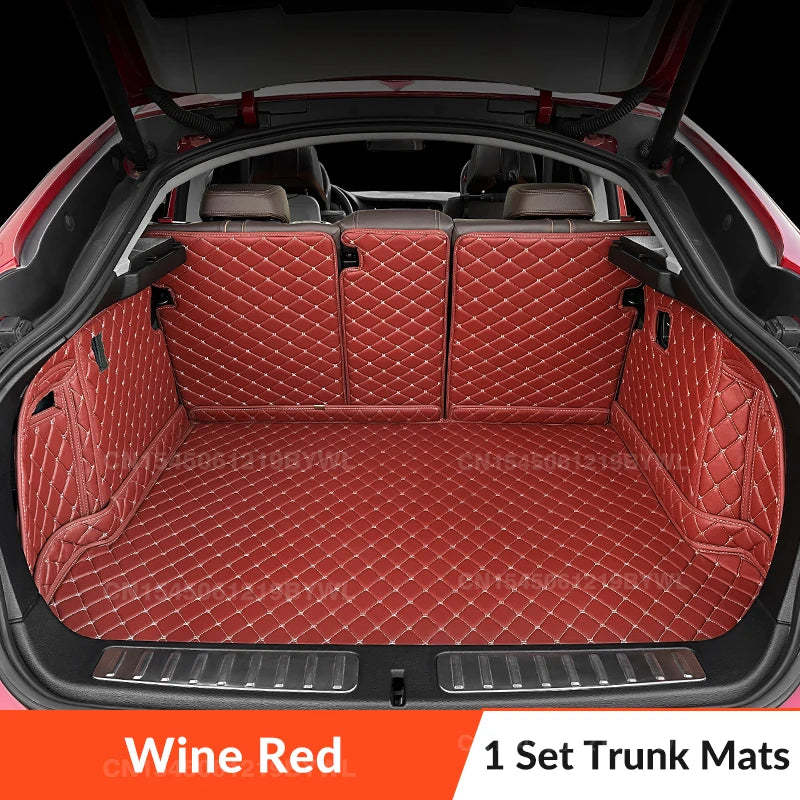 Car Floor Mats For BYD ATTO 3 2022 2023 2024 Car Trunk Mat Custom Auto Foot Pads Carpet Cover Interior Accessories