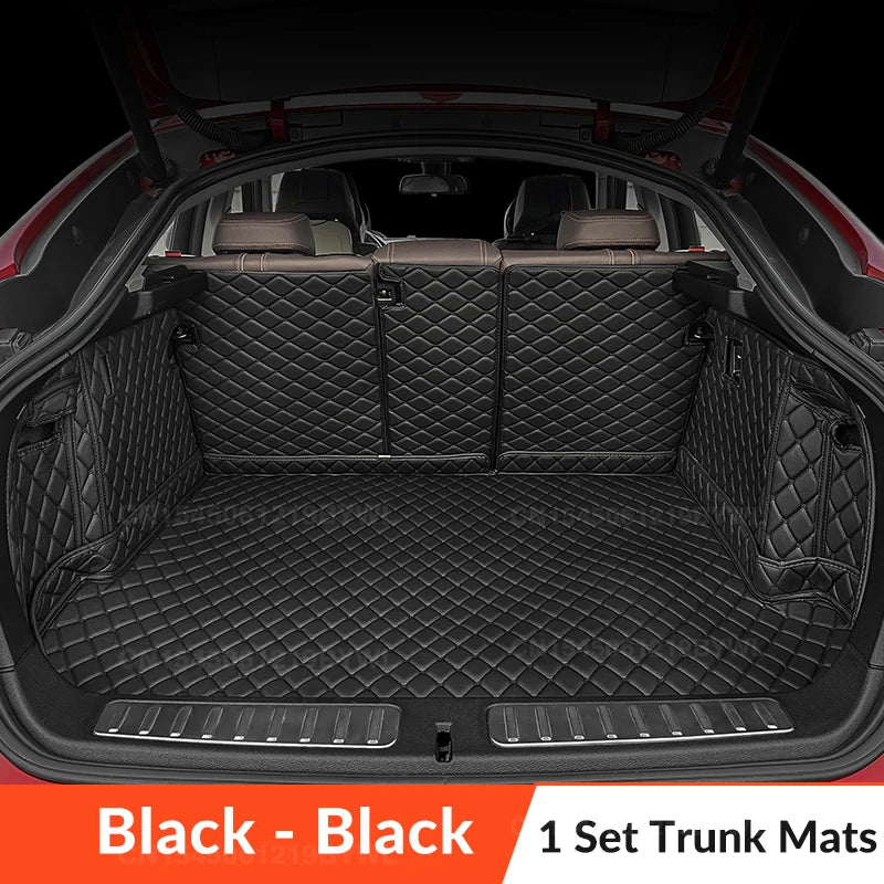 Car Floor Mats For BYD ATTO 3 2022 2023 2024 Car Trunk Mat Custom Auto Foot Pads Carpet Cover Interior Accessories