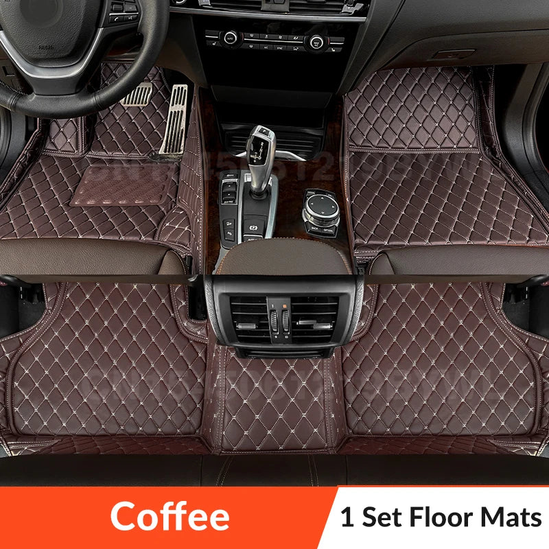 Car Floor Mats For BYD ATTO 3 2022 2023 2024 Car Trunk Mat Custom Auto Foot Pads Carpet Cover Interior Accessories