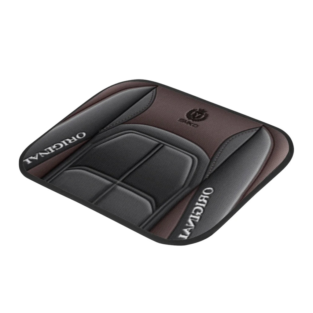 4pcs Elegant Car Floor Mats - Non-Slip, Easy-Clean Polyester All-Season Floor Mats Universal Car Carpet Interior Accessories ﻿