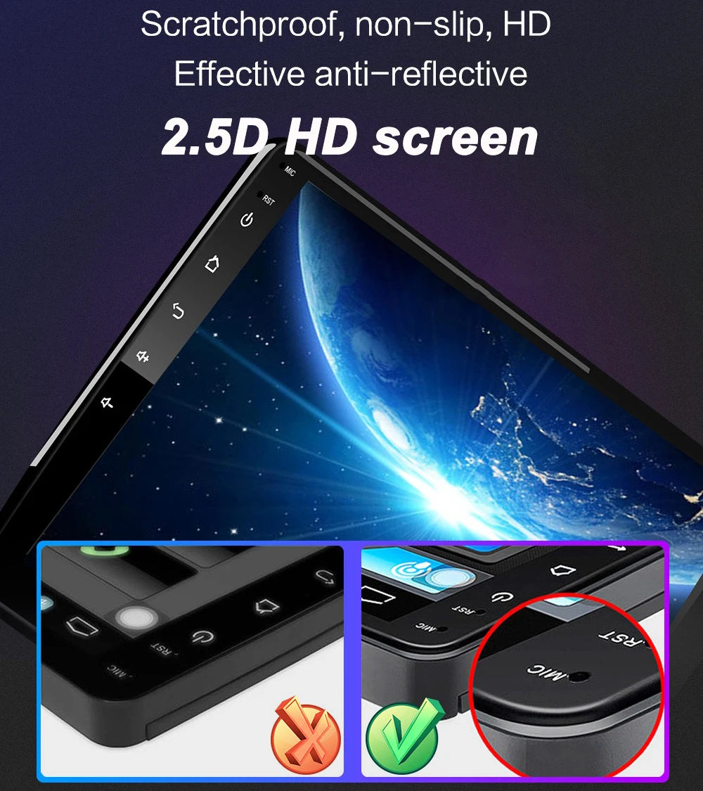 7/9/10 inch Universal Android 13 Car Radio 32G/64G Autoradio android 2 Din car radio GPS BT Central Multimedia Smart car systems