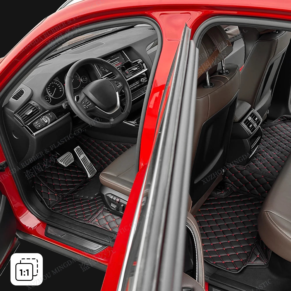 Car Floor Mats For BYD ATTO 3 2022 2023 2024 Car Trunk Mat Custom Auto Foot Pads Carpet Cover Interior Accessories