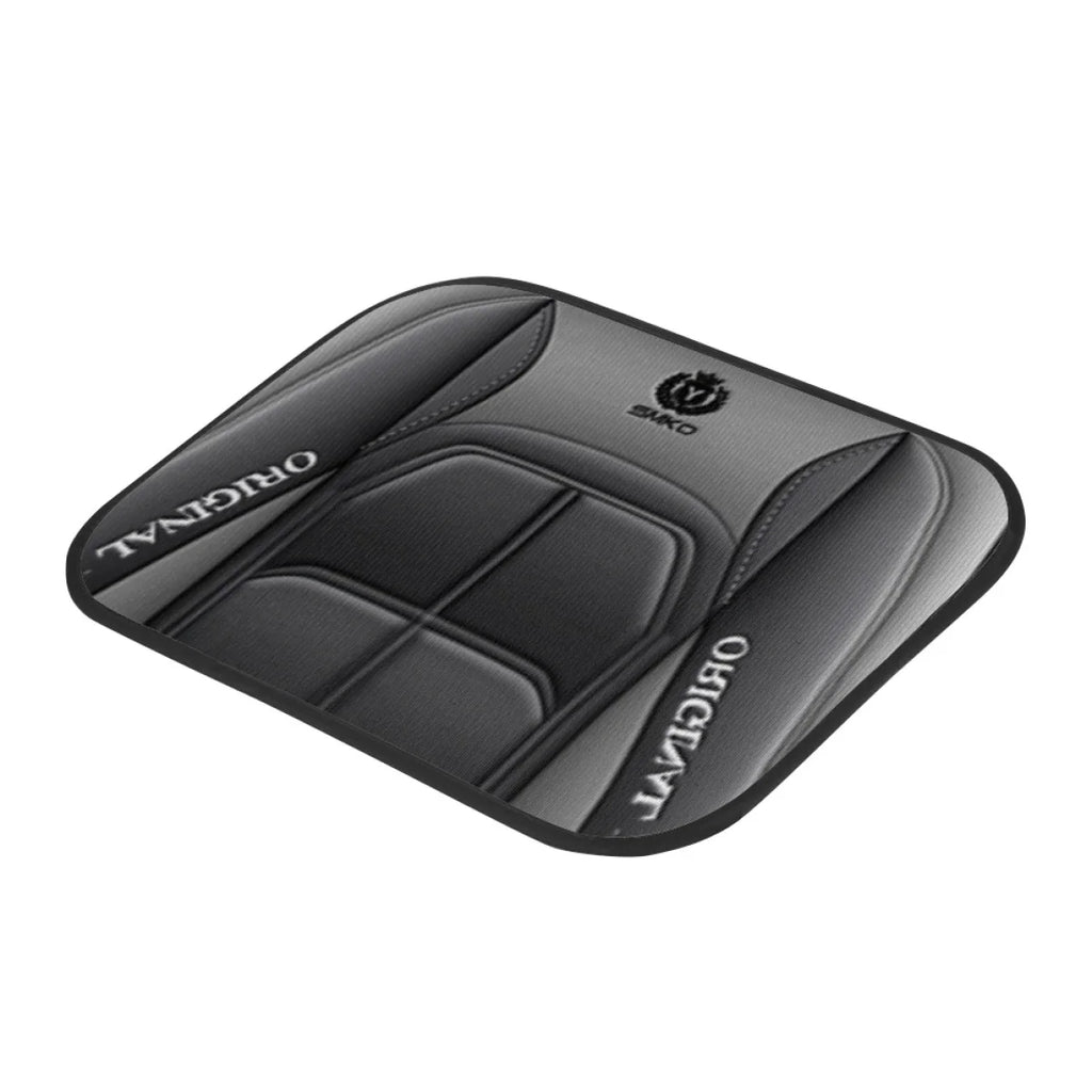 4pcs Elegant Car Floor Mats - Non-Slip, Easy-Clean Polyester All-Season Floor Mats Universal Car Carpet Interior Accessories ﻿