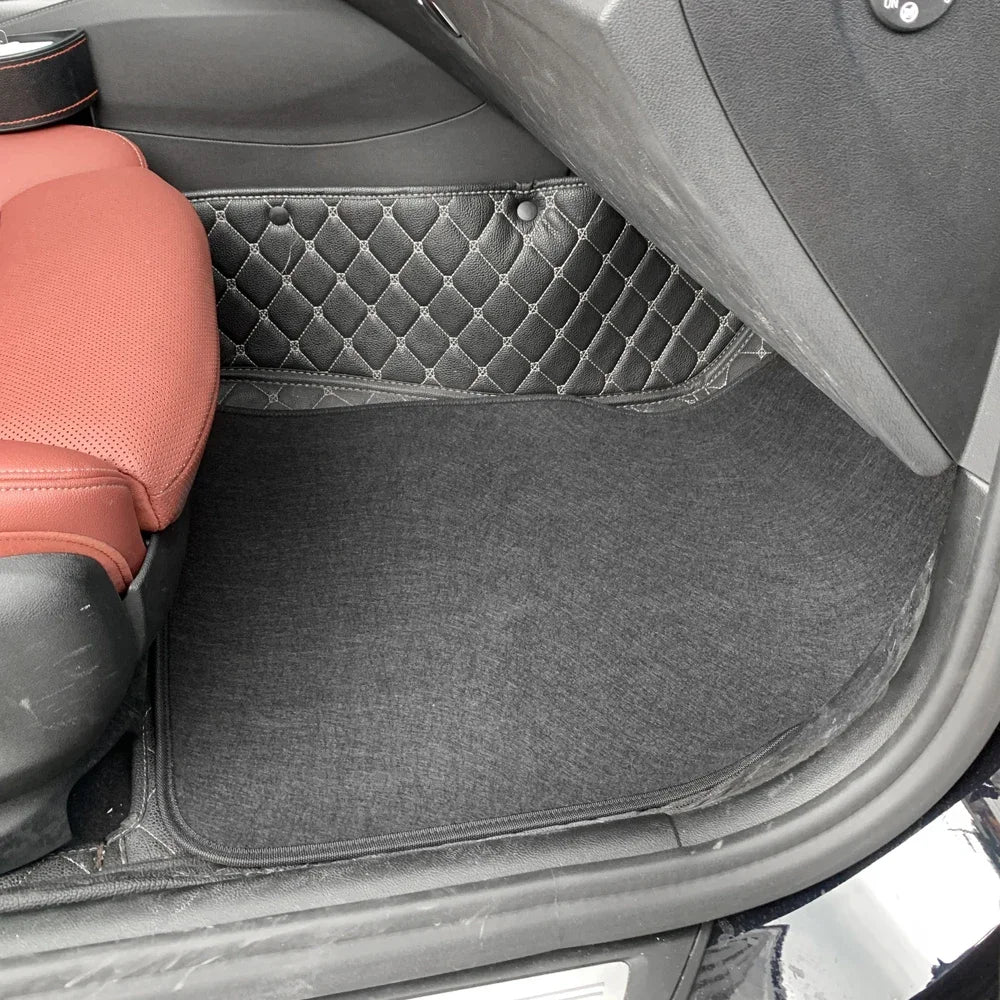 4Pcs Universal Fit Car Floor Mats Front & Rear Automotive Carpet for SUVs Sedans Vans - Interior Protection