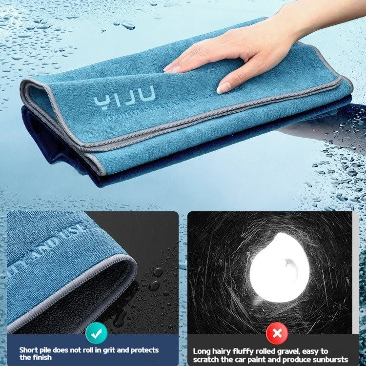 75X35cm Microfiber Car WashIing Towel Lint-Free Car Cleaning Towels Tools Ultra-Soft Drying Cloth Car Detailing Washing Supplies