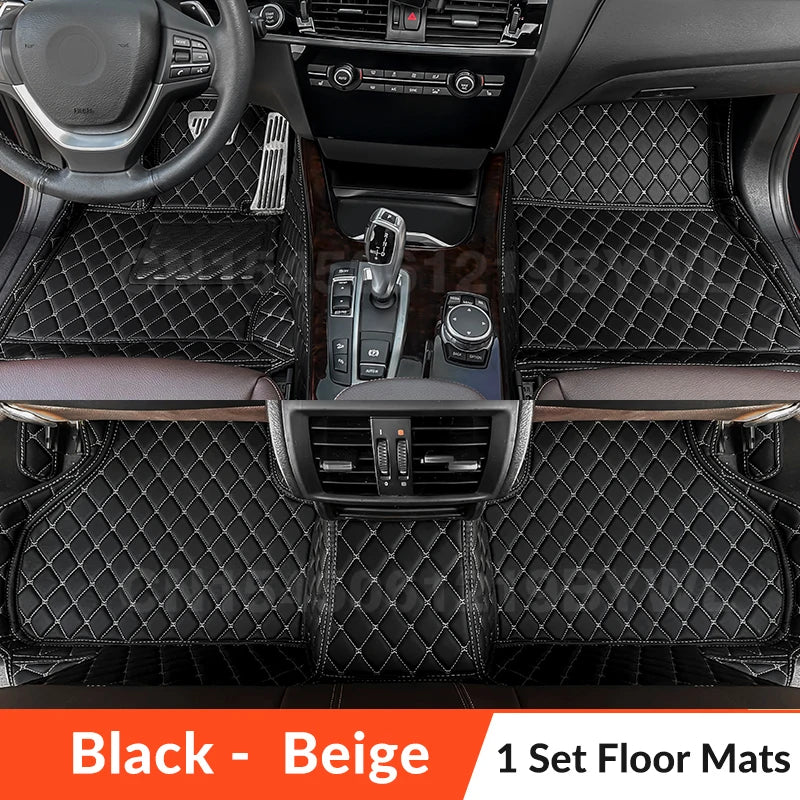 Car Floor Mats For BYD ATTO 3 2022 2023 2024 Car Trunk Mat Custom Auto Foot Pads Carpet Cover Interior Accessories
