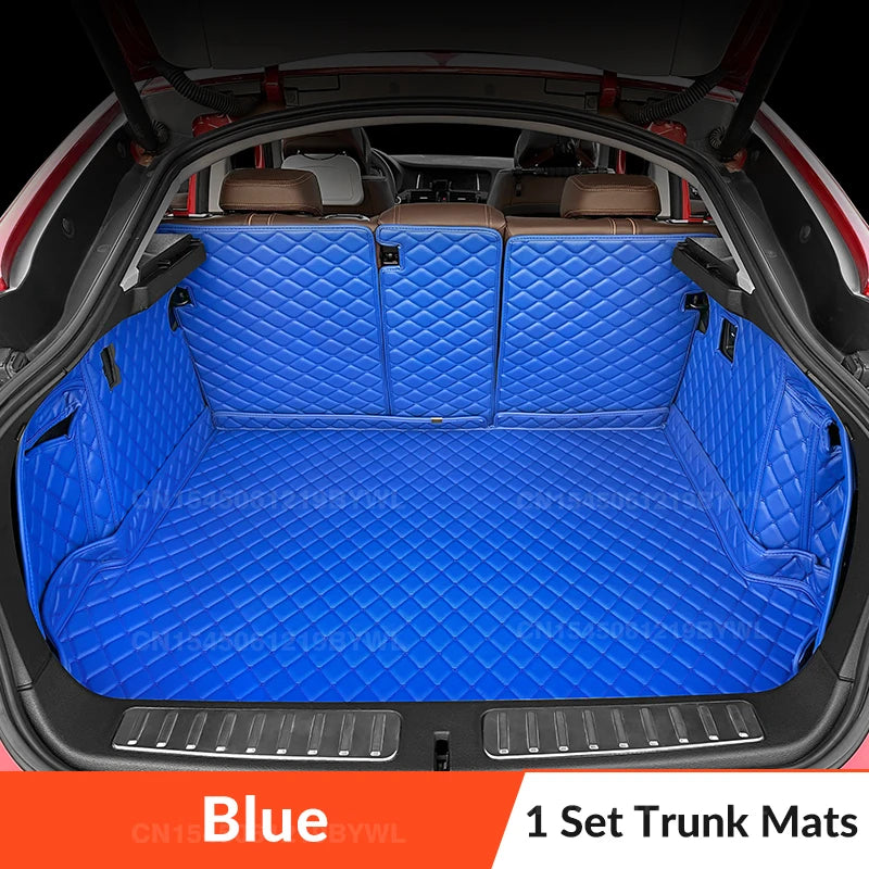 Car Floor Mats For BYD ATTO 3 2022 2023 2024 Car Trunk Mat Custom Auto Foot Pads Carpet Cover Interior Accessories